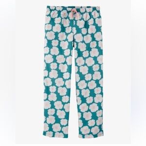 🪐Floral fleece Pajama Pants